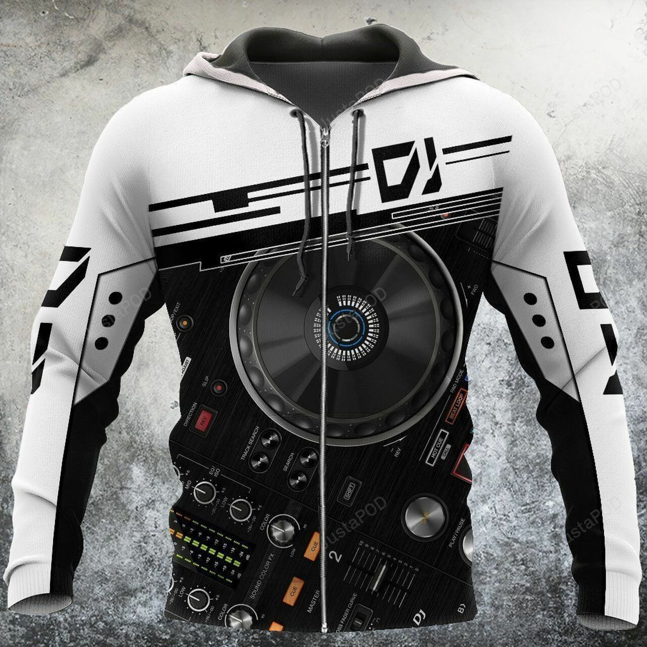 Dj Mixing Board Dj Controllers 3d All Over Print Hoodie