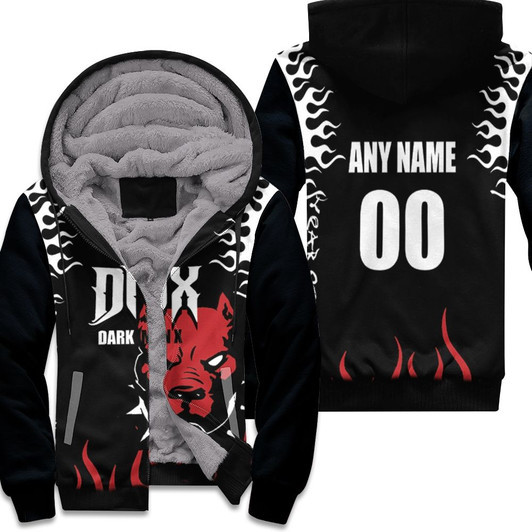 Dmx American Rapper Boxer Black 3D Designed Allover Custom Gift For Dmx Fans Fleece Hoodie