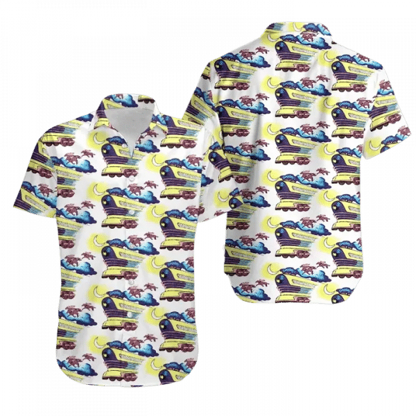 Doc Brown Back to the Future Hawaiian Shirt