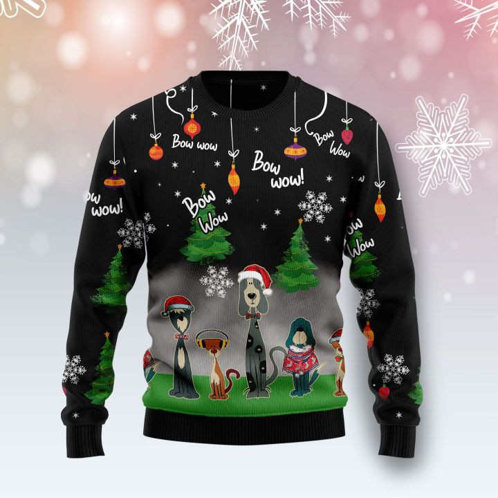 Dog Bow Wow T710 Ugly Christmas Sweater