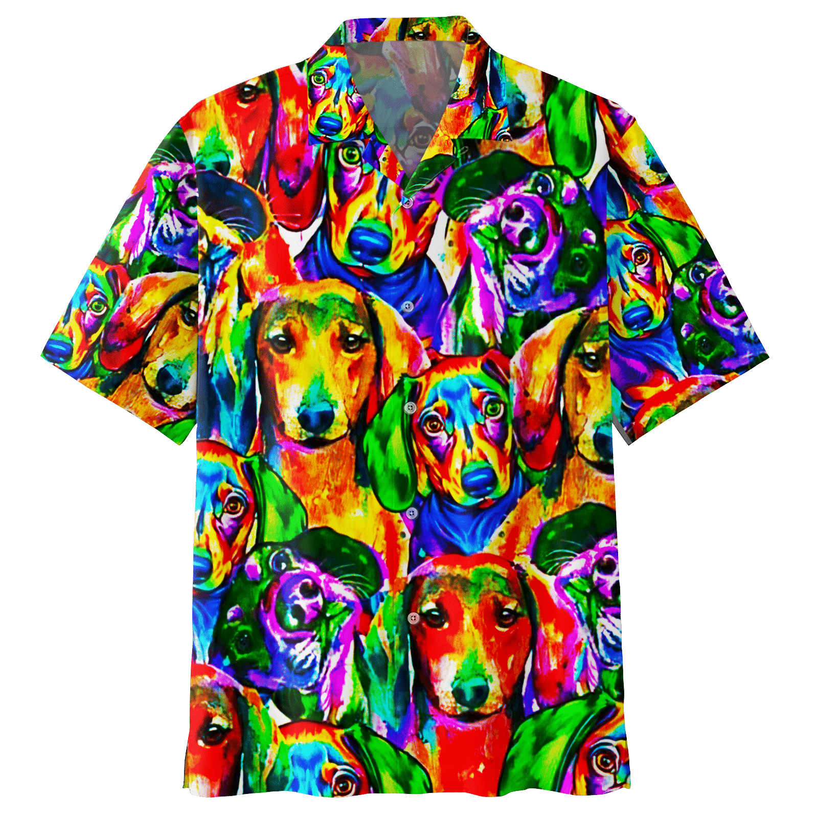 Dog Dachshund Hawaiian Shirt - NTL28222A-MT For Men Women