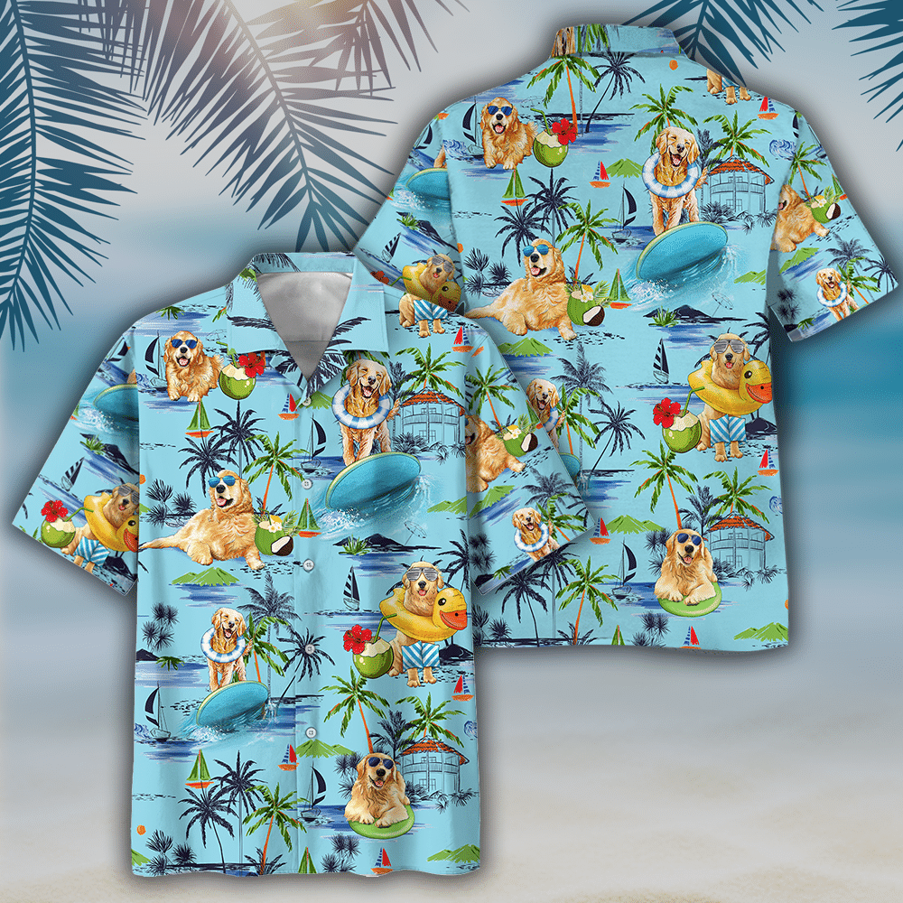 Dog Hawaiian Shirt For Men Women