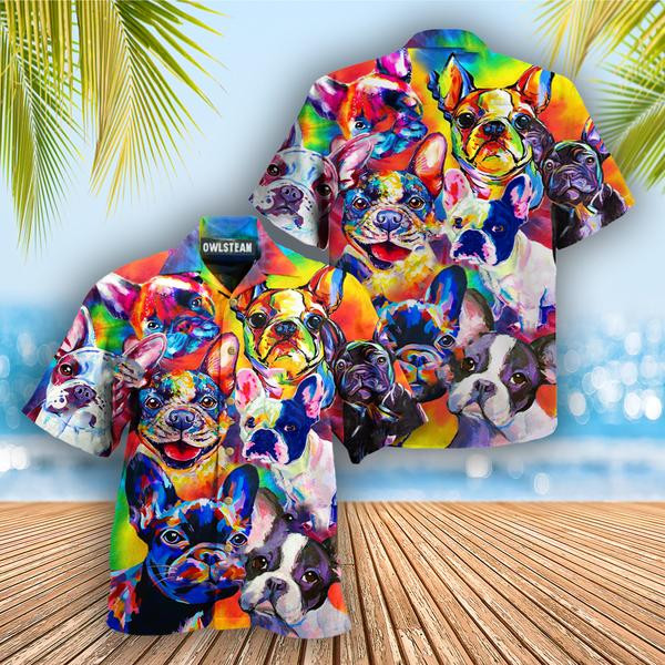 Dog If My Frenchie Don't Like You Neither Do I Edition - Hawaiian Shirt - Hawaiian Shirt For Men, Hawaiian Shirt For Women, Aloha Shirt