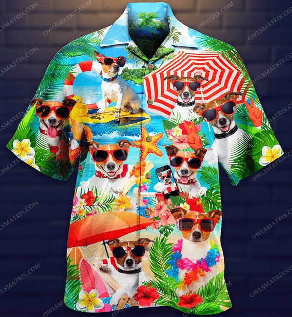 Dog Love Beach Limited Edition - Hawaiian Shirt - Hawaiian Shirt For Men