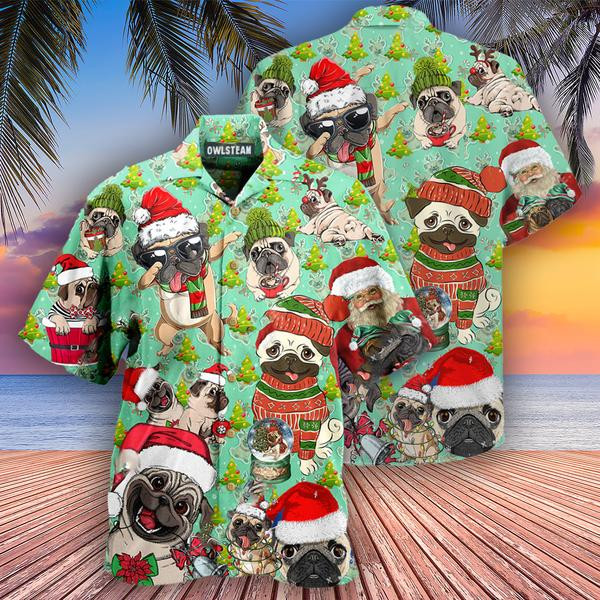 Dog Merry Pugmas Edition - Hawaiian Shirt - Hawaiian Shirt For Men, Hawaiian Shirt For Women, Aloha Shirt