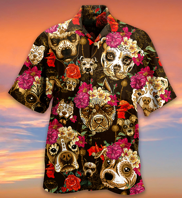 Dog Rose Flowers Limited Edition - Hawaiian Shirt - Hawaiian Shirt For Men