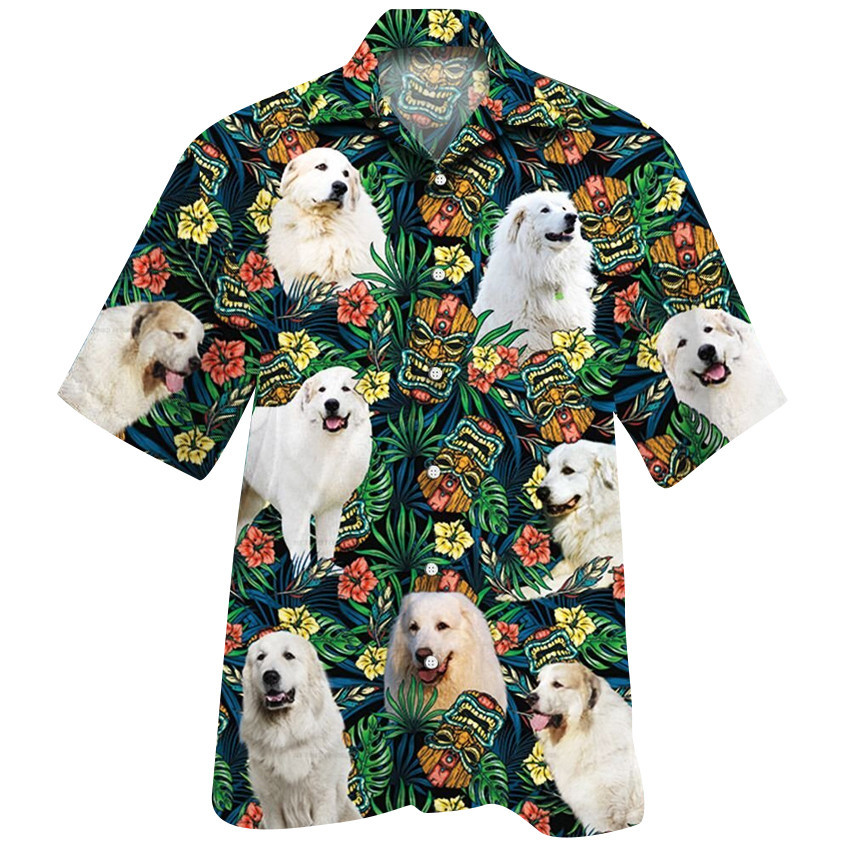 Dog Shirt Dog Hawaiian Shirt For Dog Lovers Shirt For Men and Women