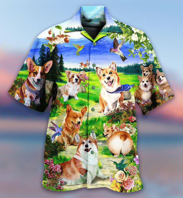 Dogs Love Sky Limited Edition - Hawaiian Shirt - Hawaiian Shirt For Men