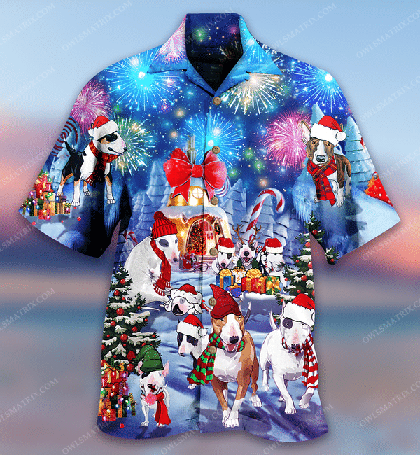 Dogs Merry Christmas Limited - Hawaiian Shirt - Hawaiian Shirt For Men