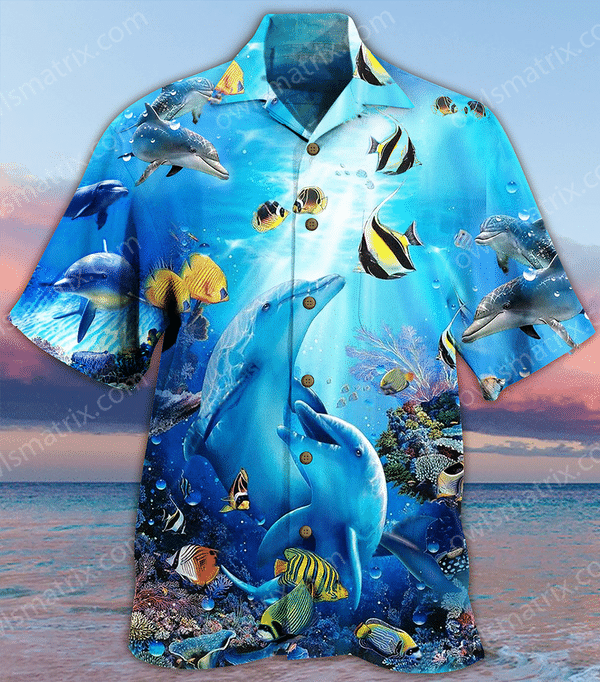 Dolphin Amazing Dolphin Limited Edition - Hawaiian Shirt Hawaiian Shirt For Men