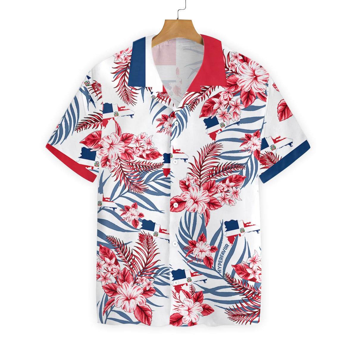 Dominican Proud Hawaiian Shirt