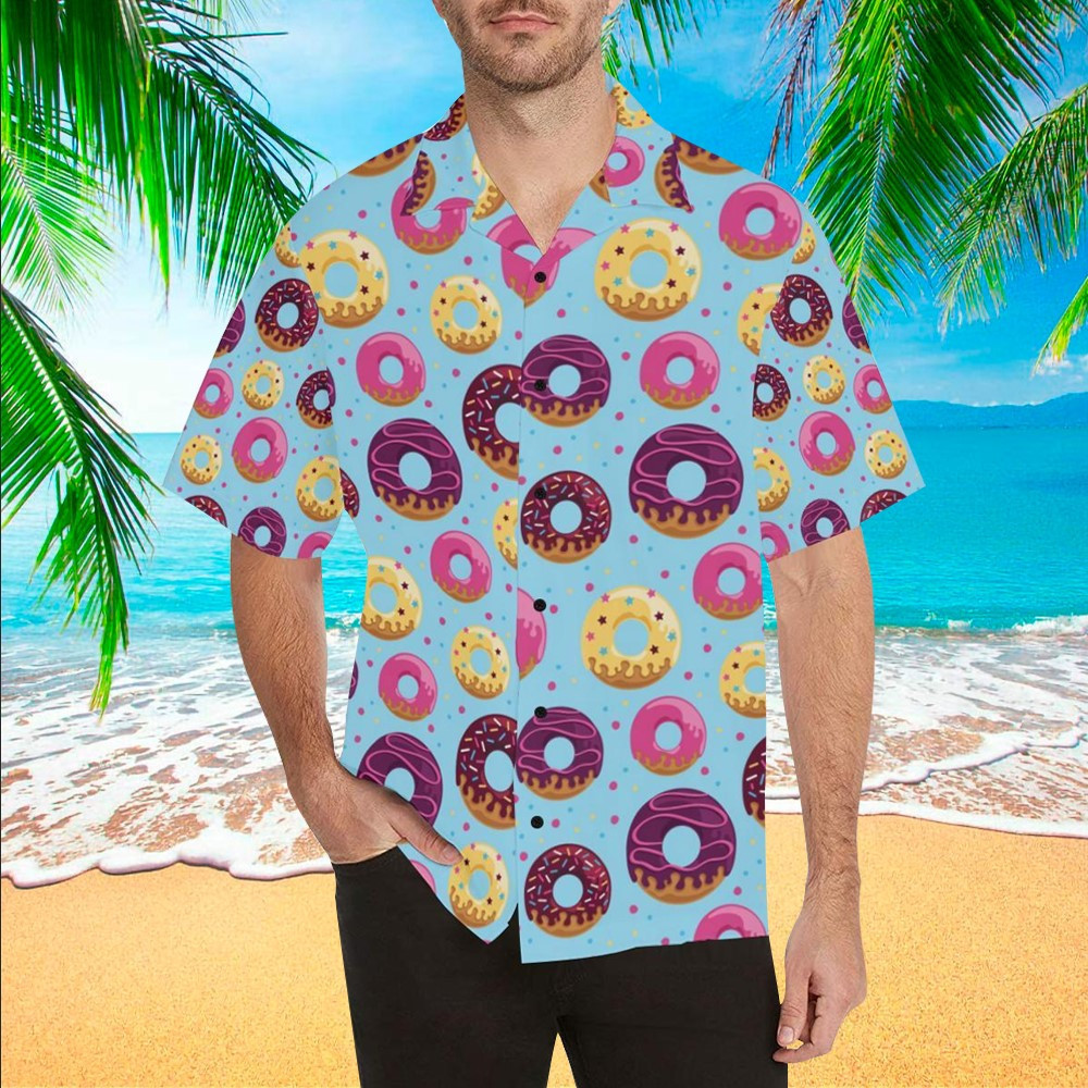 Donut Apparel Donut Button Up Shirt For Men and Women
