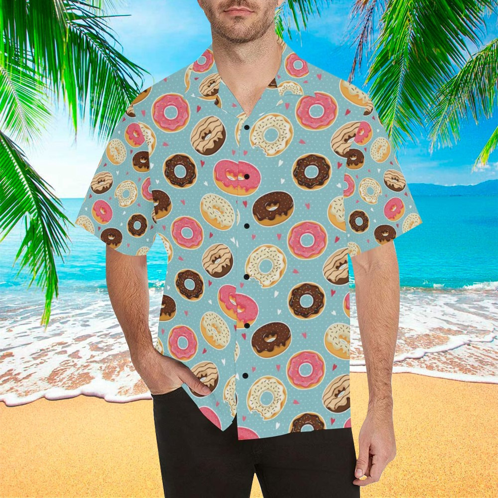 Donut Apparel Donut Button Up Shirt For Men and Women