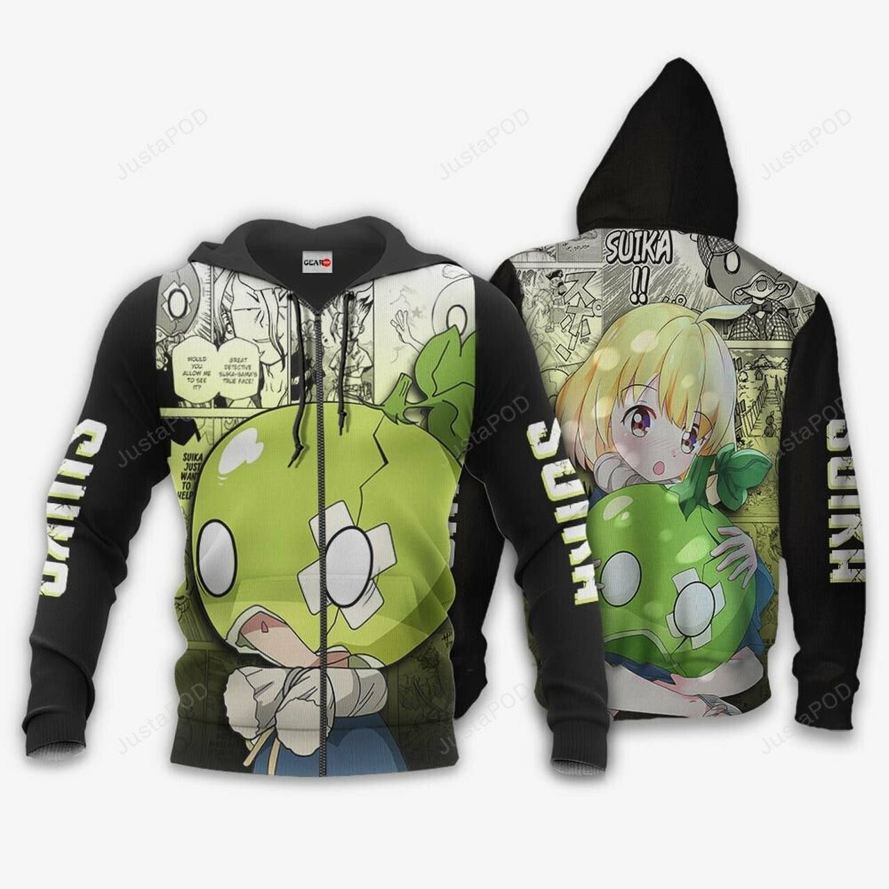 Dr Stone Suika 3d All Over Print Hoodie