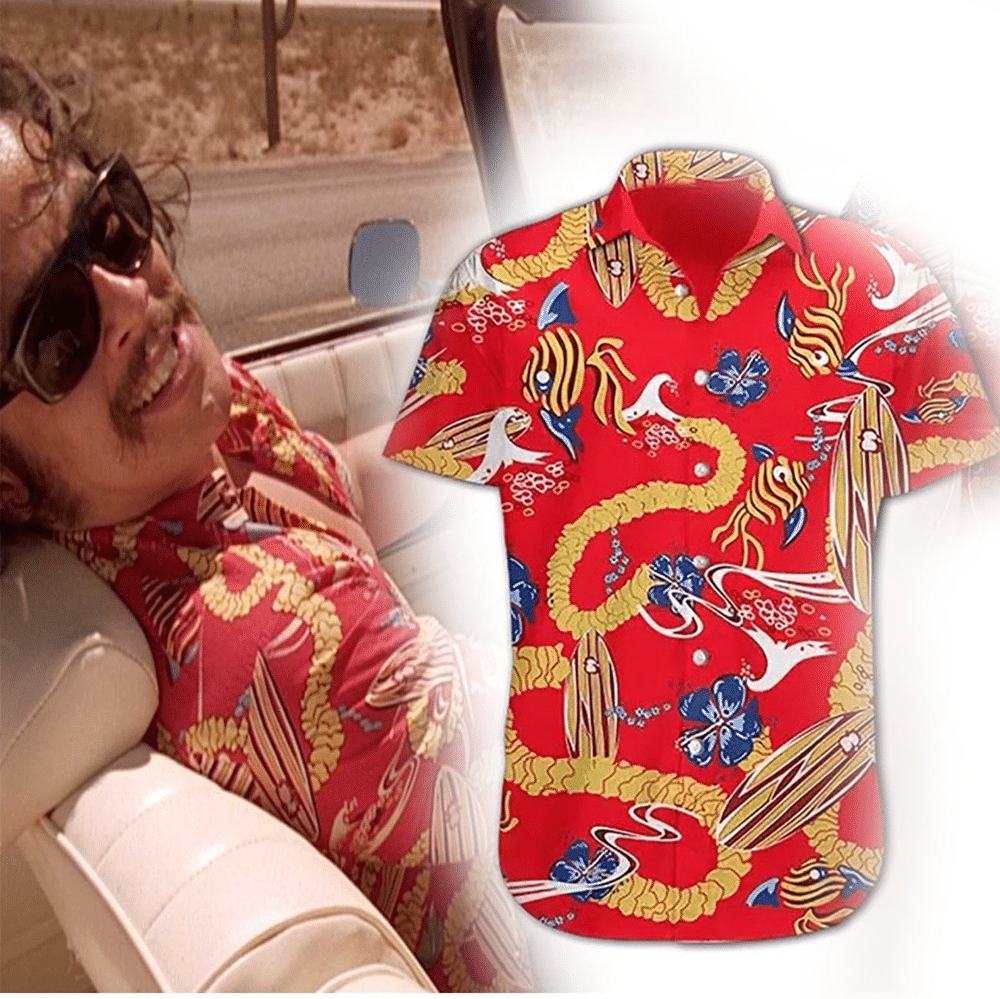 Dr.Gonzo Fear and loathing in las vegas Hawaiian Shirt