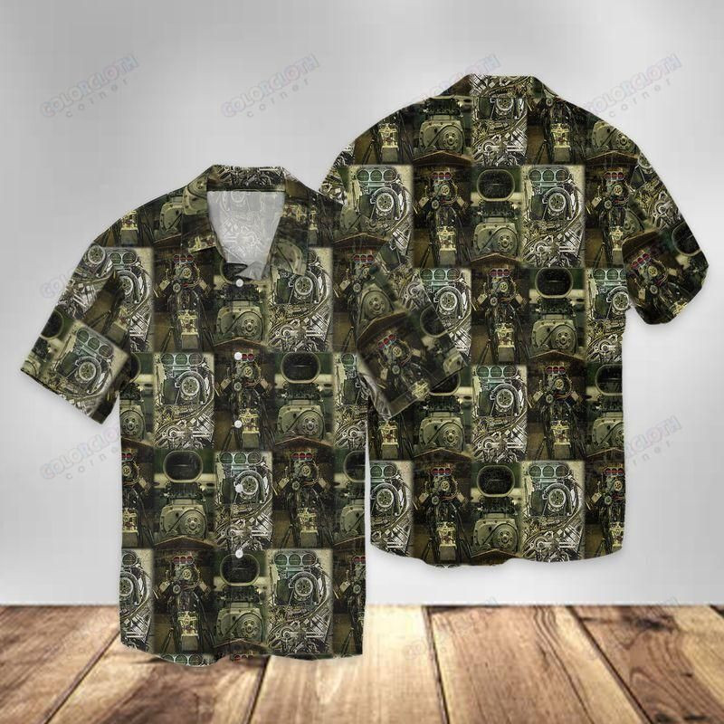 Drag Racing Aloha Hawaiian Shirt Colorful Short Sleeve Summer Beach Casual Shirt For Men And Women