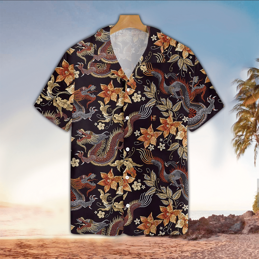 Dragon Aloha Shirt Perfect Hawaiian Shirt For Dragon Lover Shirt For Men and Women