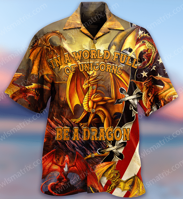 Dragon American Love Life Limited - Hawaiian Shirt 33 Hawaiian Shirt For Men