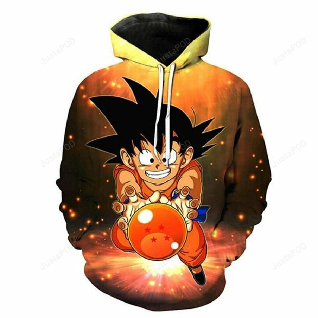 Dragon Ball 3d All Over Print Hoodie