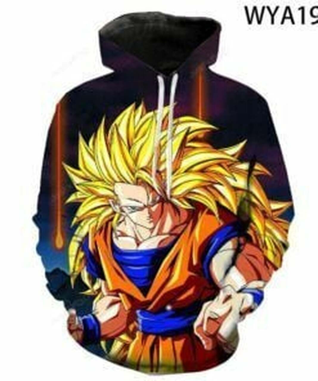 Dragon Ball 3d All Print Hoodie