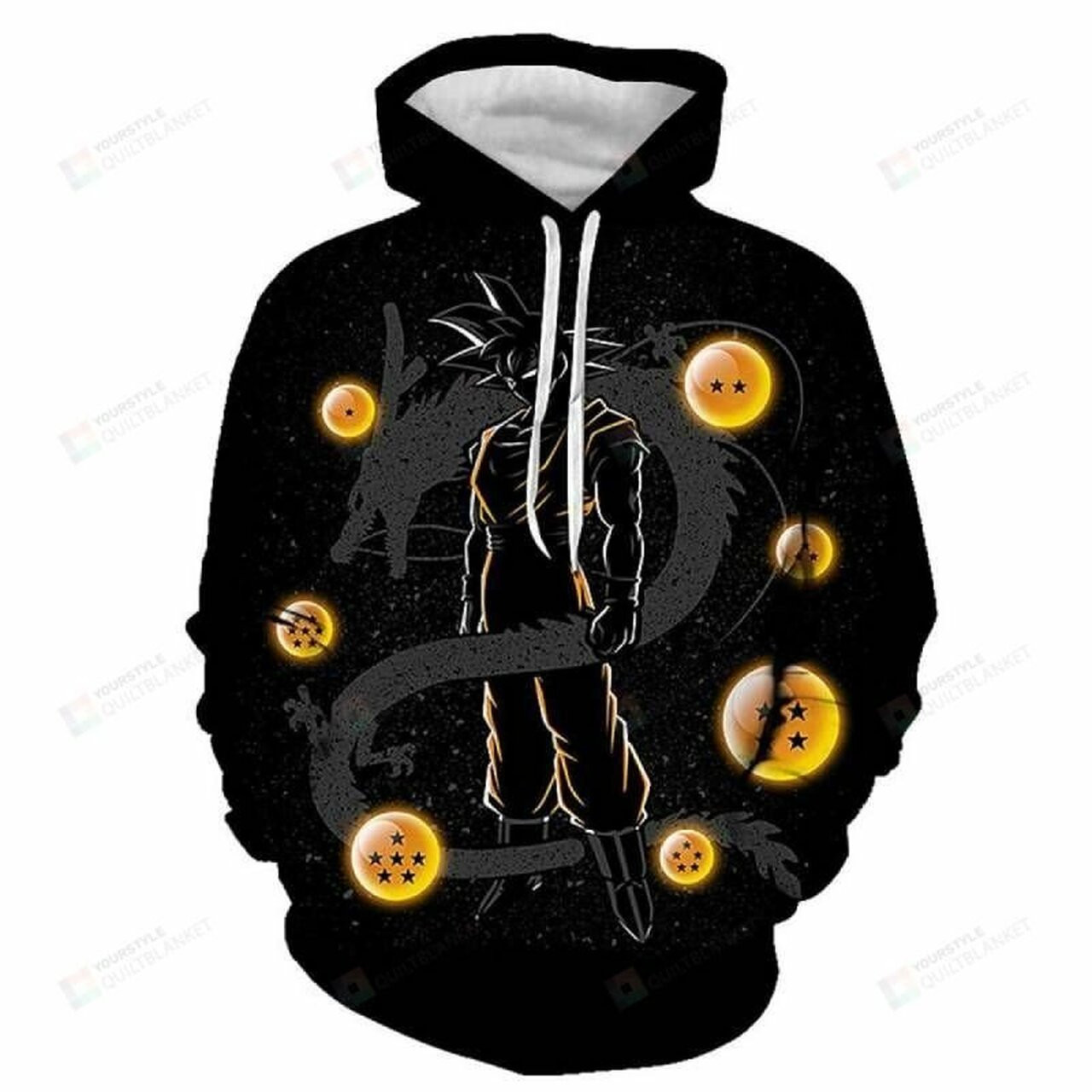 Dragon Ball Goku 3d All Over Print Hoodie