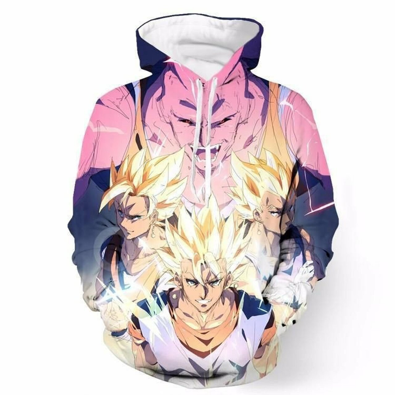 Dragon Ball Z 3d All Over Printed Hoodie