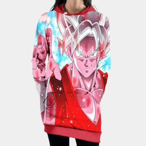 Dragon Ball Z Ultra Instinct Goku 3d Hoodie Dress Sweater Dress Sweatshirt Dress Hoodie
