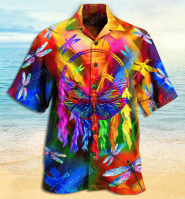 Dragon Dragonfly Love Life Limited - Hawaiian Shirt 39 Hawaiian Shirt For Men