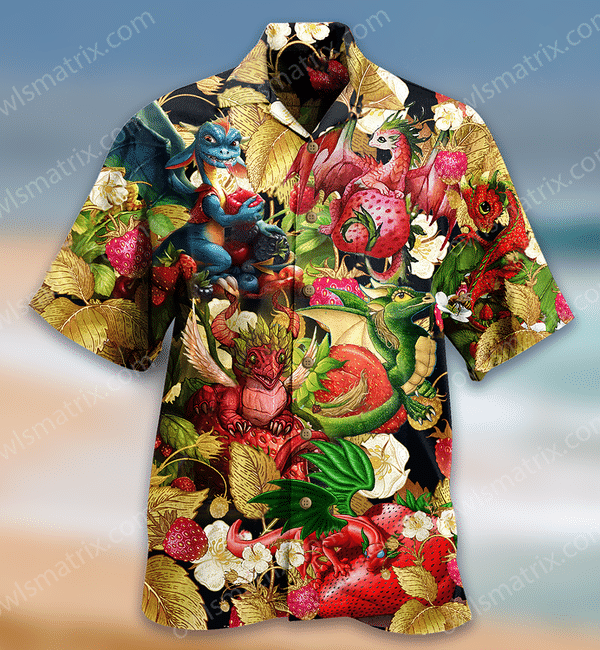 Dragon Fruit Strawberry Love Life Limited - Hawaiian Shirt 7 - Hawaiian Shirt For Men