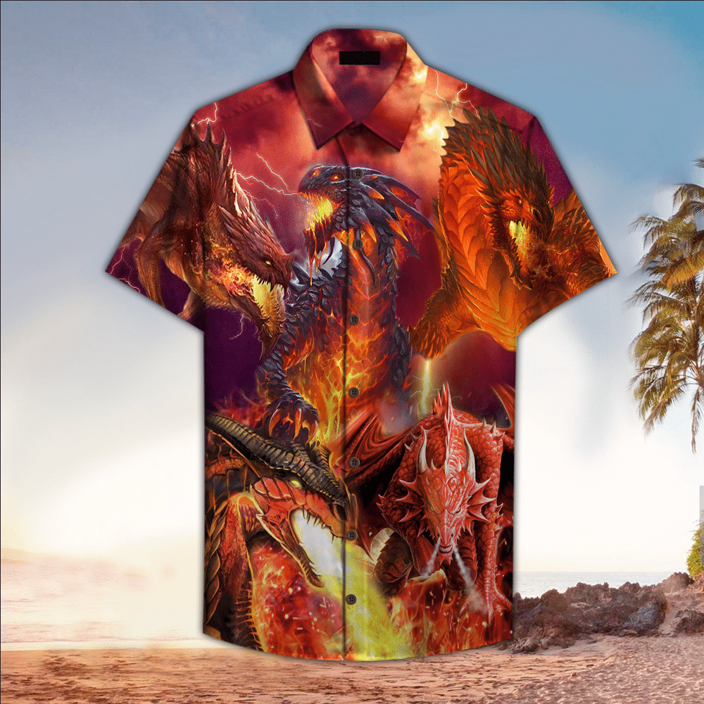 Dragon Hawaiian Shirt Dragon Shirt For Dragon Lover Shirt For Men and Women