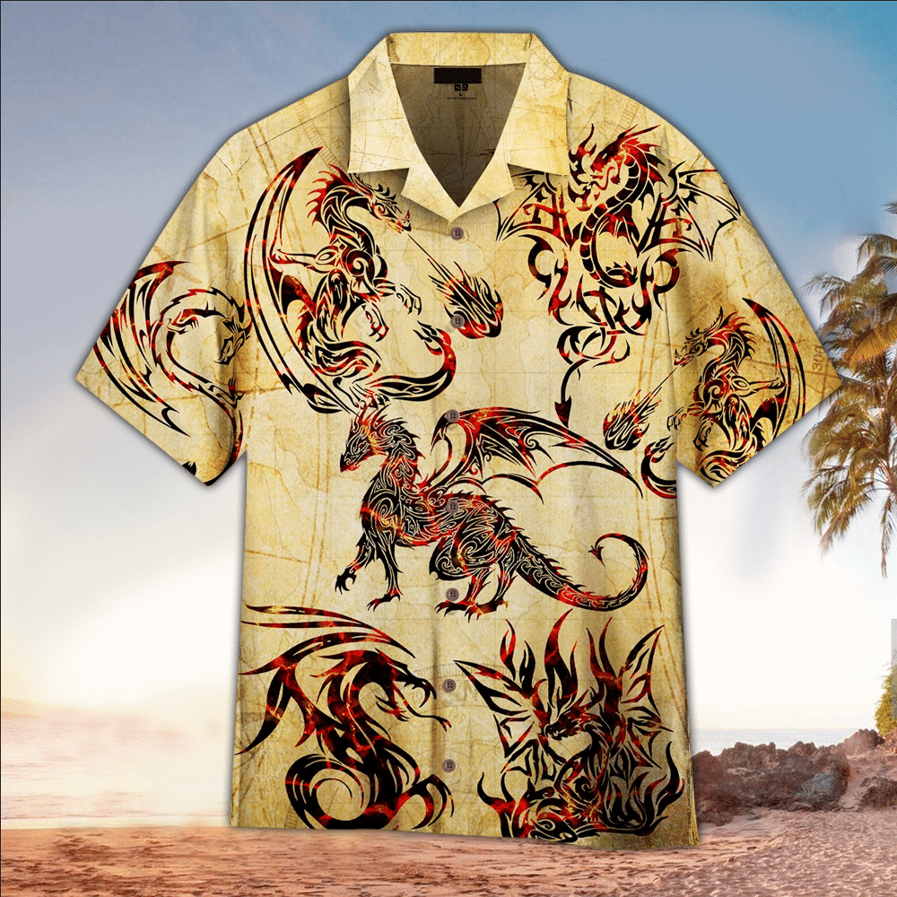 Dragon Hawaiian Shirt Dragon Shirt For Dragon Lover Shirt For Men and Women