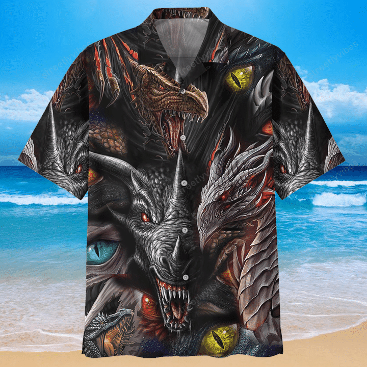 Dragon Hawaiian Shirt Hawaiian Shirt For Men, Hawaiian Shirt For Women, Aloha Shirt