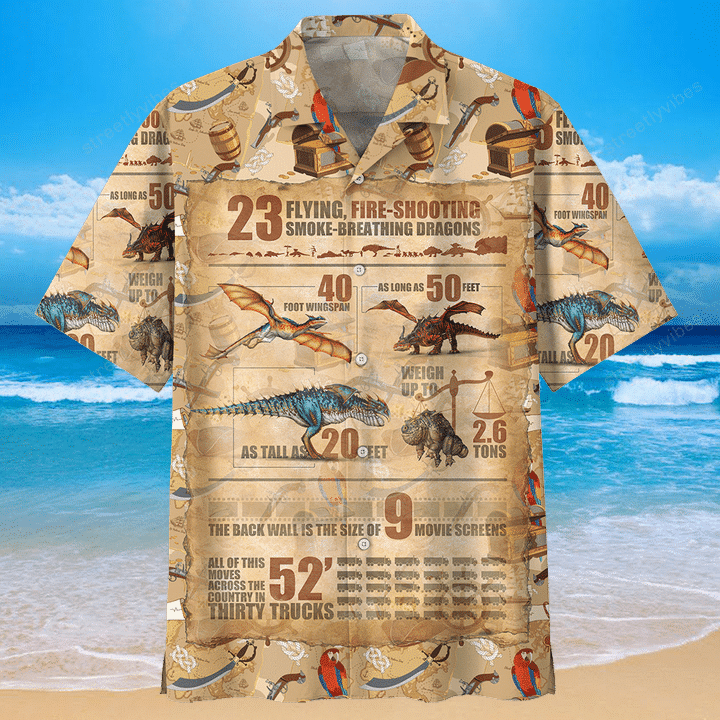 Dragon Hawaiian Shirt Hawaiian Shirt For Men, Hawaiian Shirt For Women, Aloha Shirt