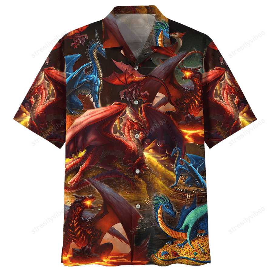 Dragon Hawaiian Shirt Hawaiian Shirt For Men, Hawaiian Shirt For Women, Aloha Shirt