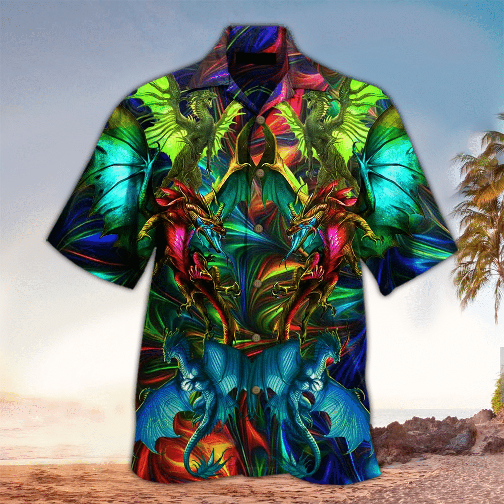 Dragon Hawaiian Shirt Perfect Gift Ideas For Dragon Lover Shirt For Men and Women