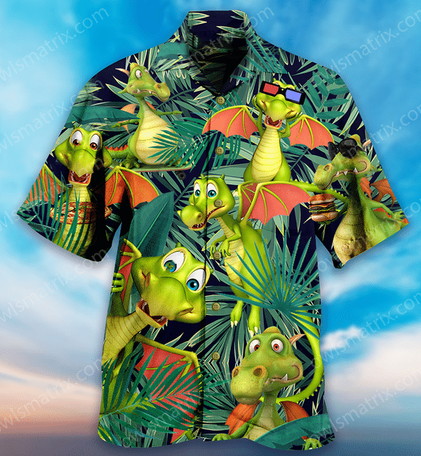 Dragon Love Life Limited - Hawaiian Shirt 17 - Hawaiian Shirt For Men