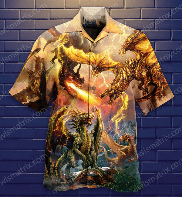 Dragon Love Life Limited - Hawaiian Shirt 28 - Hawaiian Shirt For Men