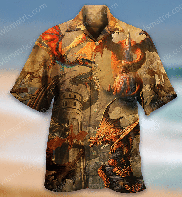 Dragon Love Life Limited - Hawaiian Shirt 30 - Hawaiian Shirt For Men