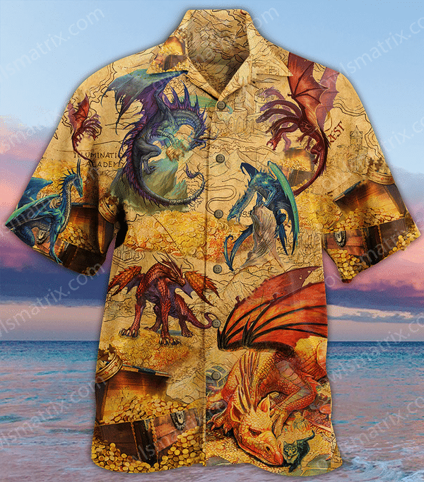 Dragon Love Life Limited - Hawaiian Shirt 35 - Hawaiian Shirt For Men