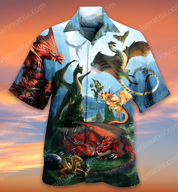 Dragon Love Life Limited - Hawaiian Shirt 40 Hawaiian Shirt For Men