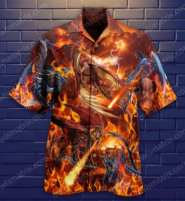 Dragon Love Life Limited - Hawaiian Shirt 44 Hawaiian Shirt For Men