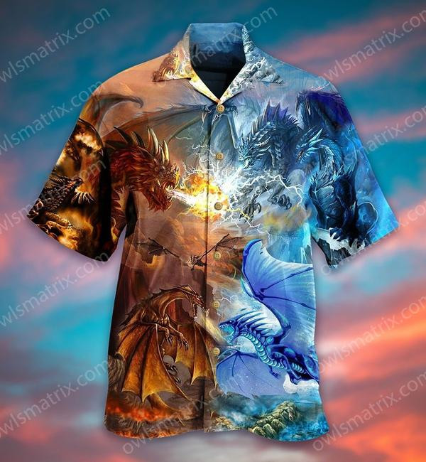 Dragon Love Life Limited - Hawaiian Shirt 49 - Hawaiian Shirt For Men