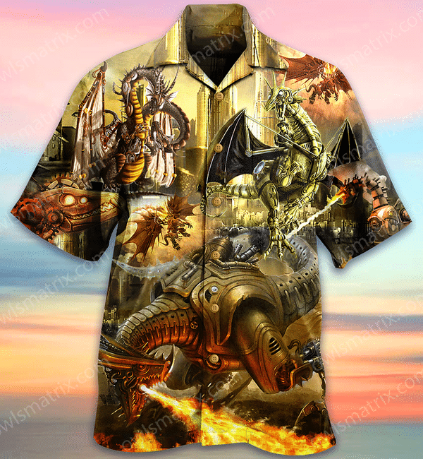 Dragon Metal Love Life Limited - Hawaiian Shirt 3 - Hawaiian Shirt For Men