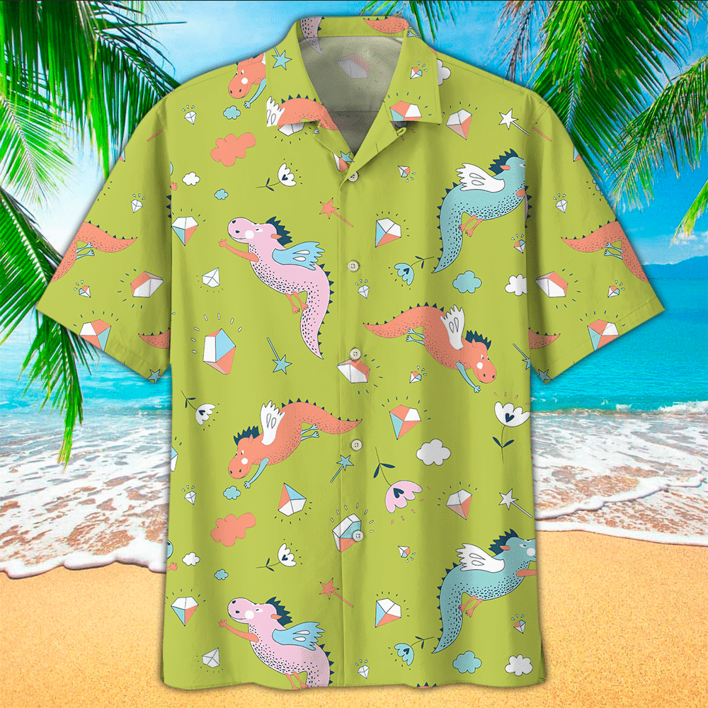 Dragon Shirt Dragon Hawaiian Shirt For Dragon Lovers Shirt For Men and Women