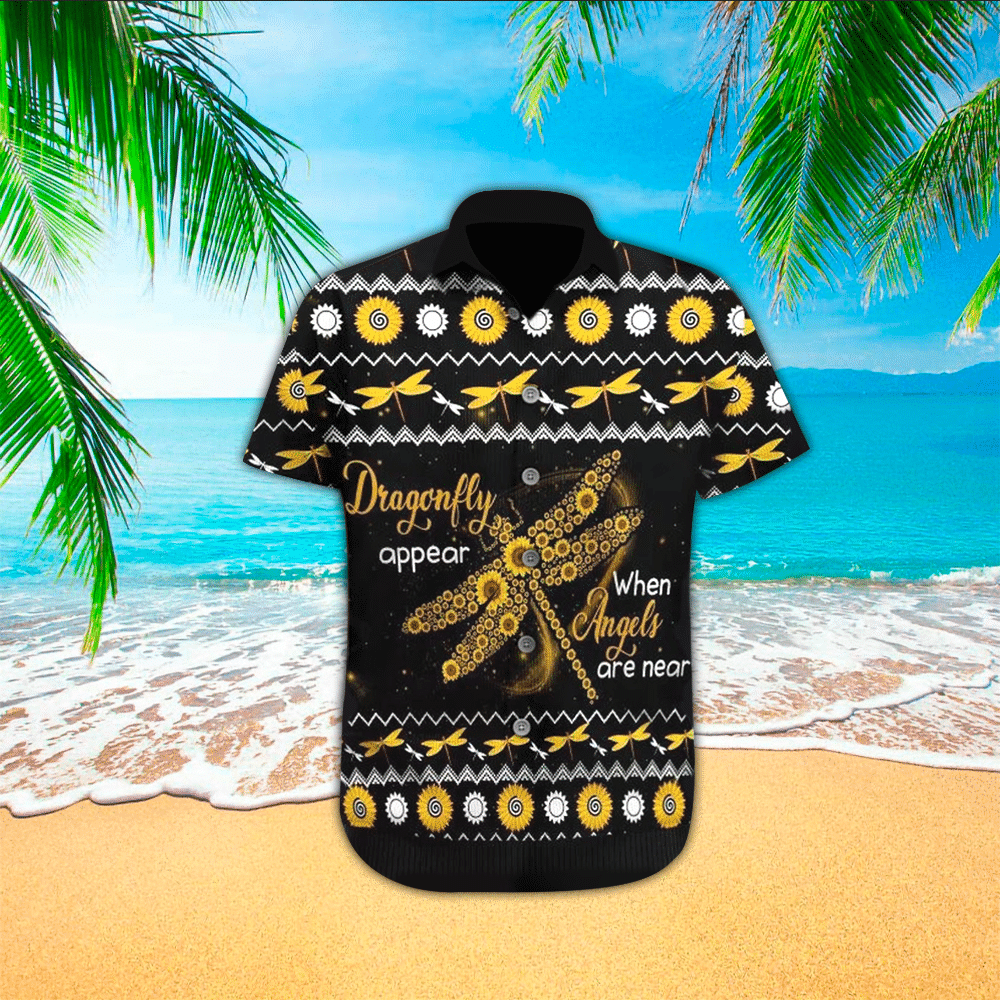 Dragonfly Aloha Hawaii Shirt Perfect Hawaiian Shirt For Dragonfly Lover Shirt for Men and Women