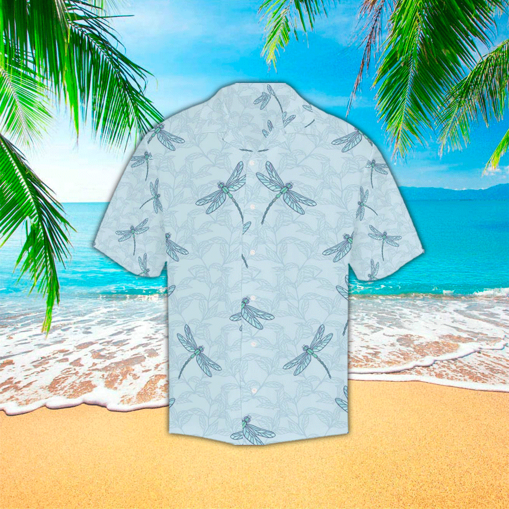 Dragonfly Hawaiian Shirt Mens Hawaiian Shirt For Dragonfly Lover Shirt for Men and Women
