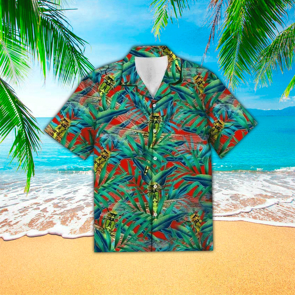 Dragonfly Hawaiian Shirt Perfect Dragonfly Clothing Shirt for Men and Women