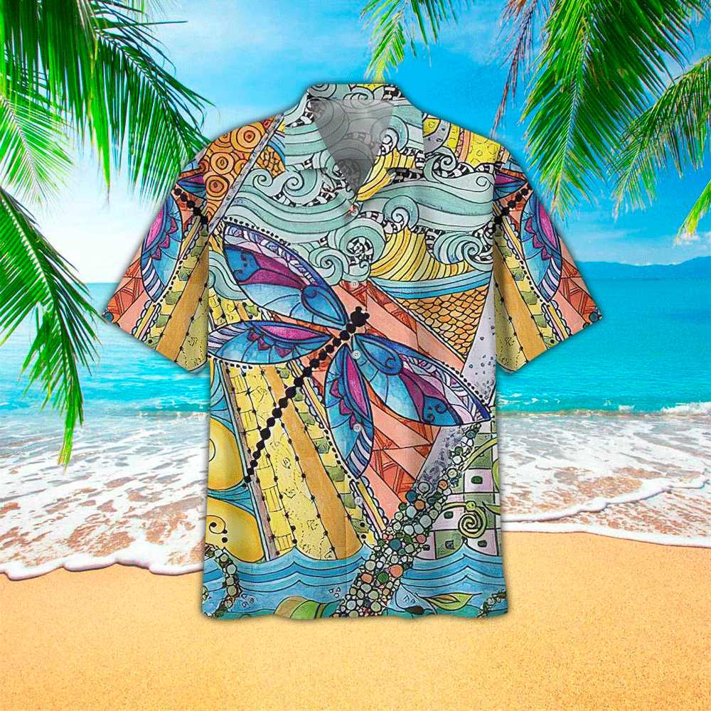 Dragonfly Hawaiian Shirt Perfect Gift Ideas For Dragonfly Lover Shirt for Men and Women