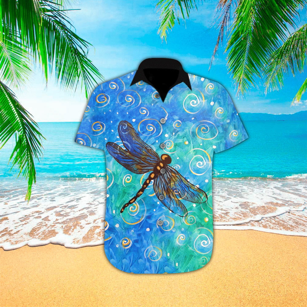 Dragonfly Hawaiian Shirt Perfect Gift Ideas For Dragonfly Lover Shirt for Men and Women