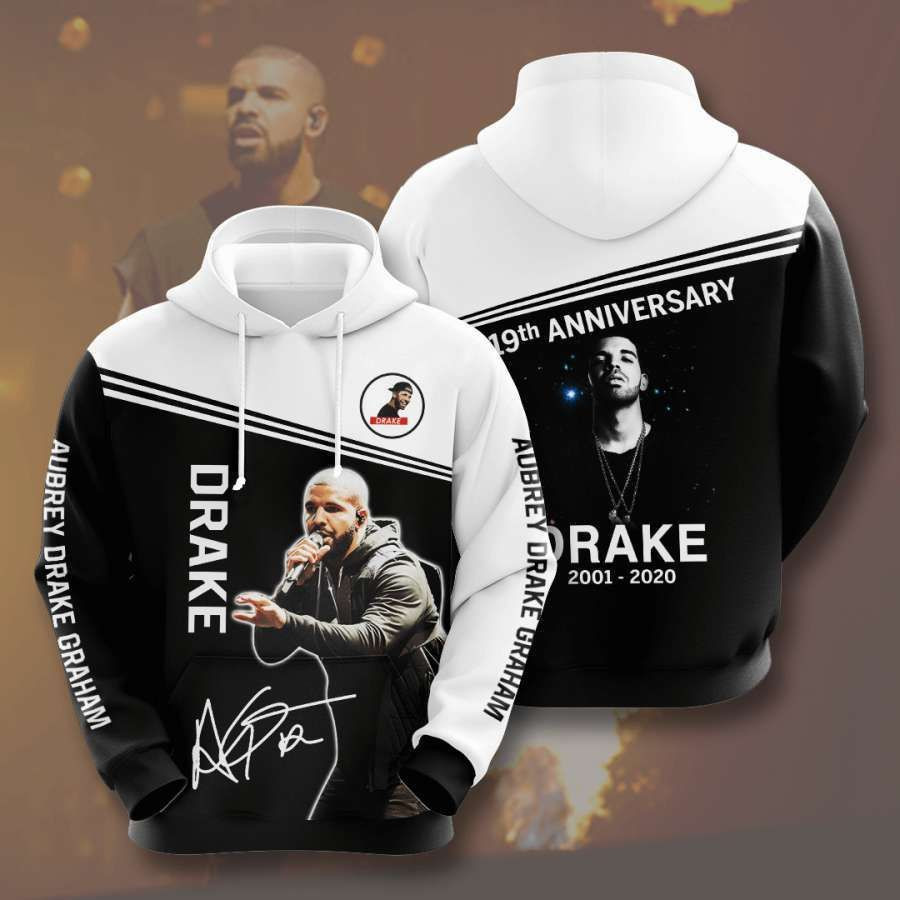 Drake No625 Custom Hoodie 3D All Over Print